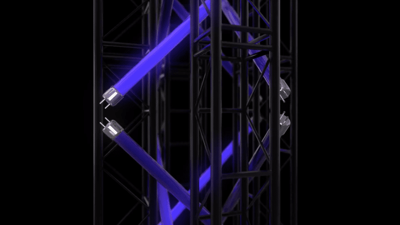 Resolume素材系列:NeonStructures