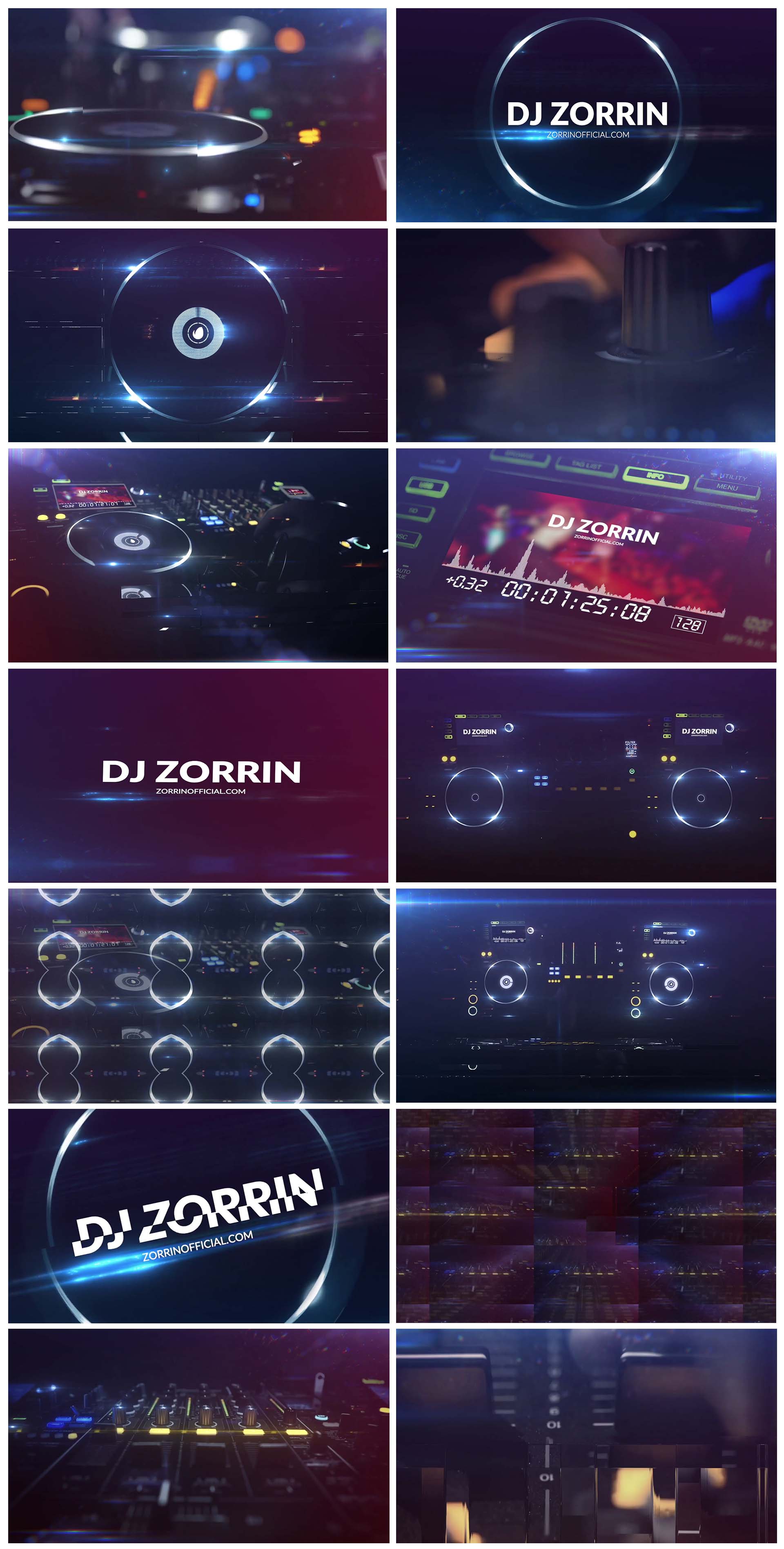 DJ // Night Club Logos - 7